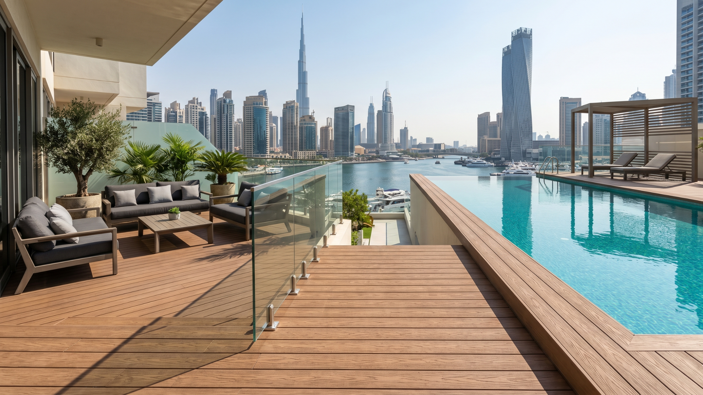 _WPC Decking (Wood Plastic Composite) - Most Popular in UAE