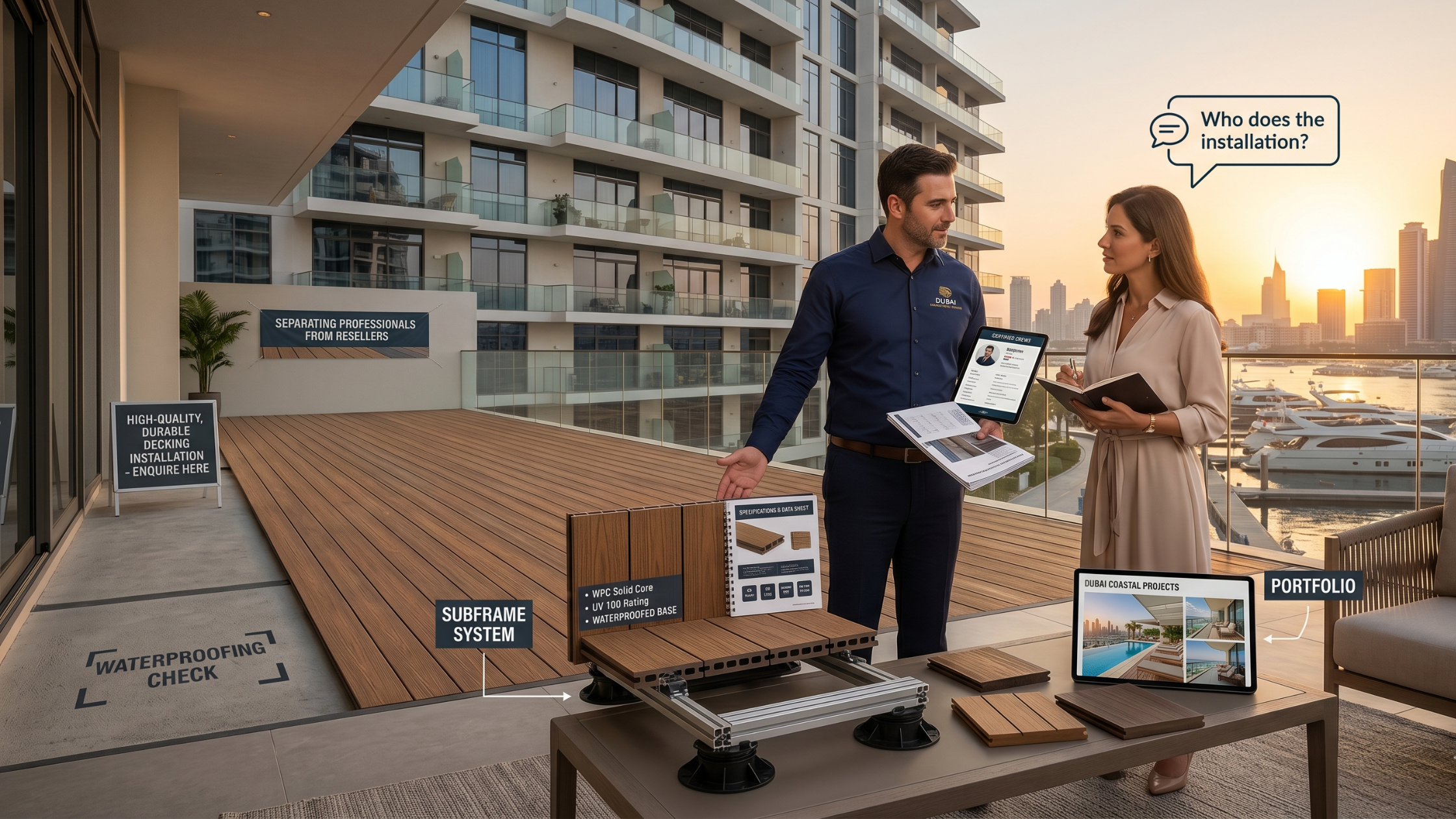 What to Ask Your Outdoor Decking Supplier in Dubai