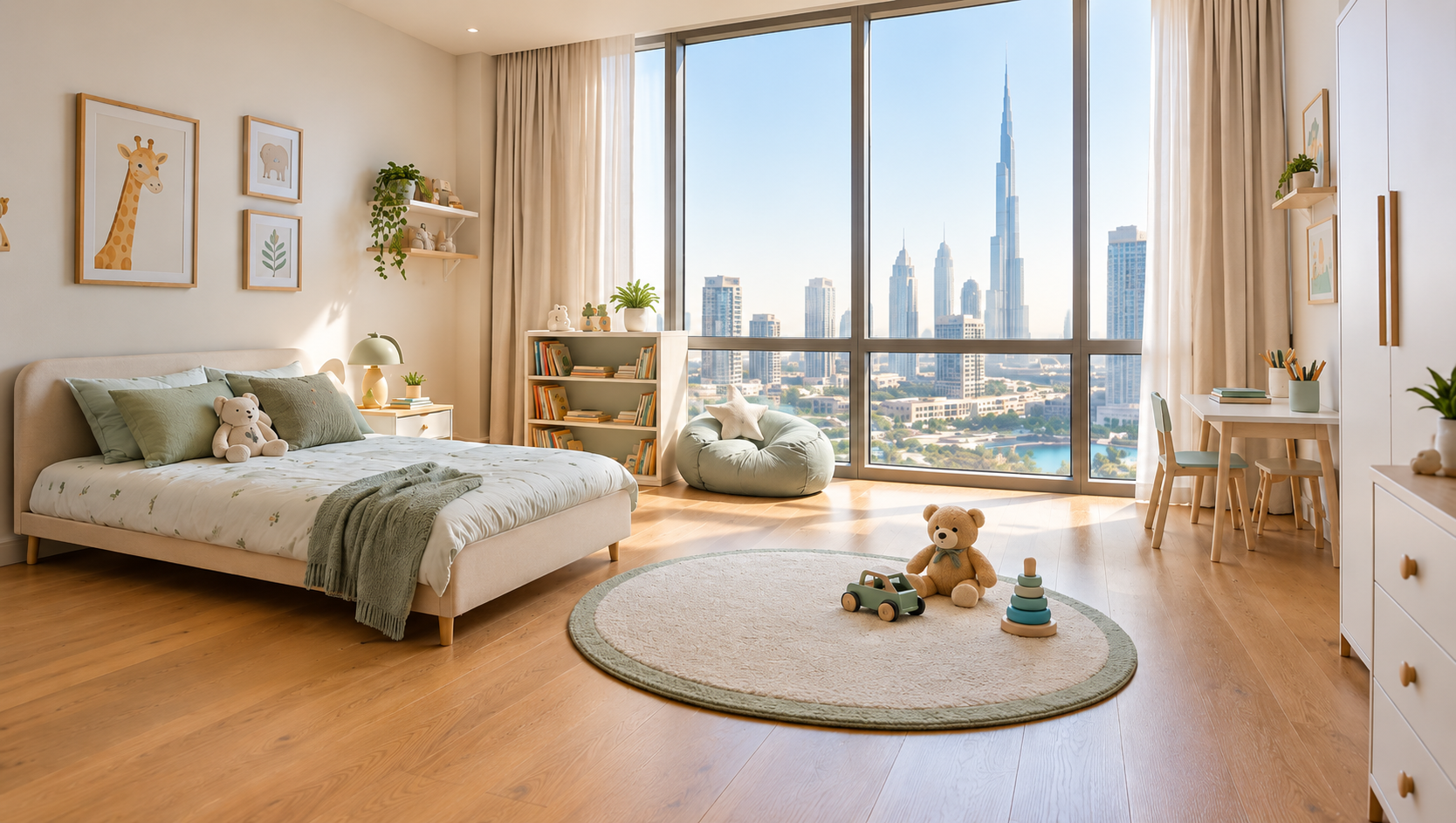 best flooring for kids' bedroom Dubai