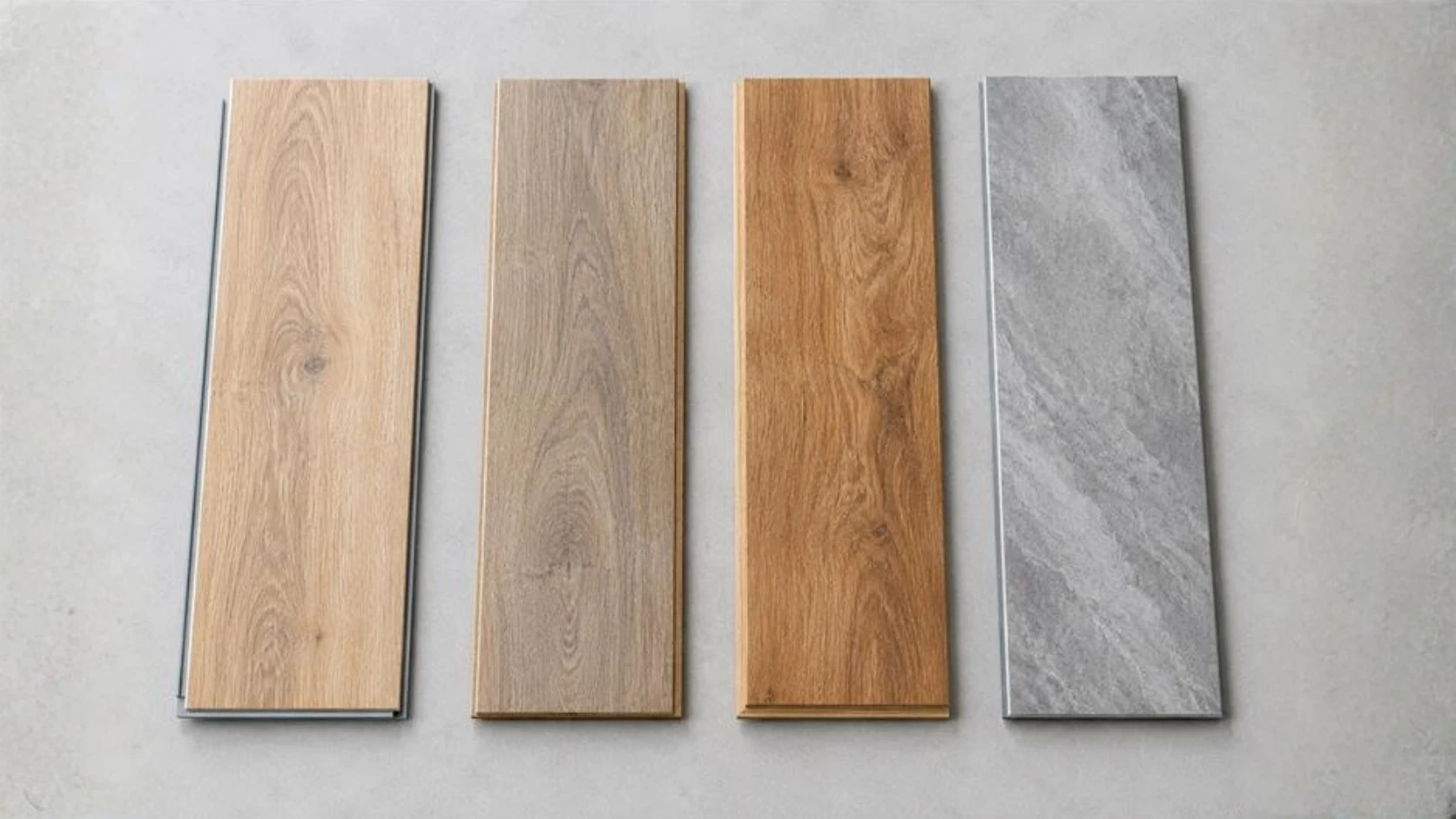 Diff. type of SPC Flooring Dubai installed